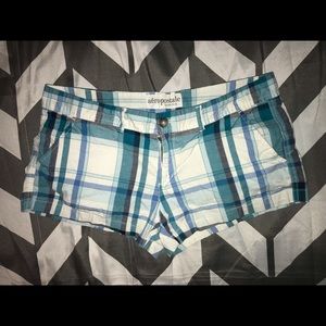 Aeropostale plaid shorts